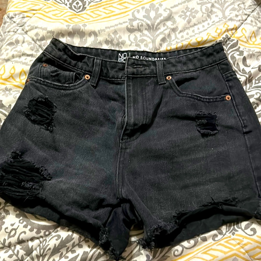 No Boundaries black women shorts